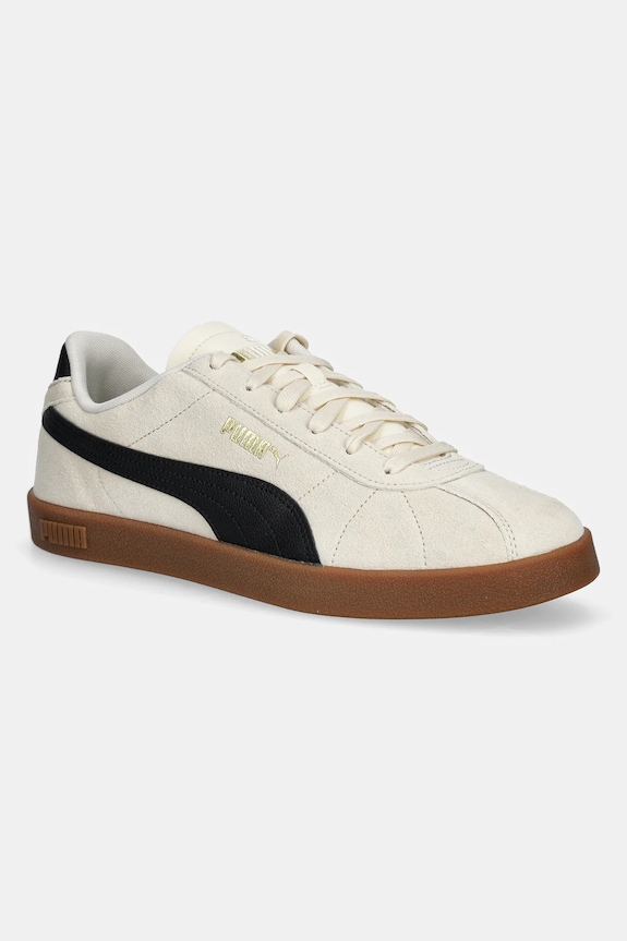 Puma sneakers din piele intoarsă Puma Club II bej 397444