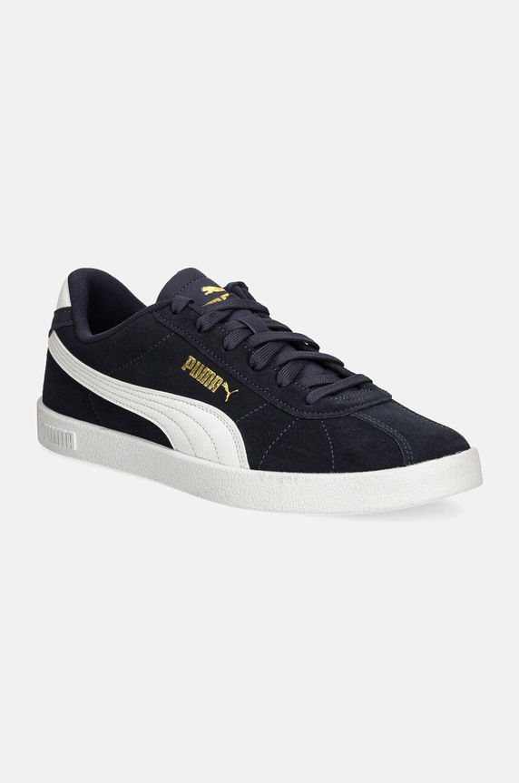 Puma sneakersy zamszowe Puma Club II niska granatowy 397444