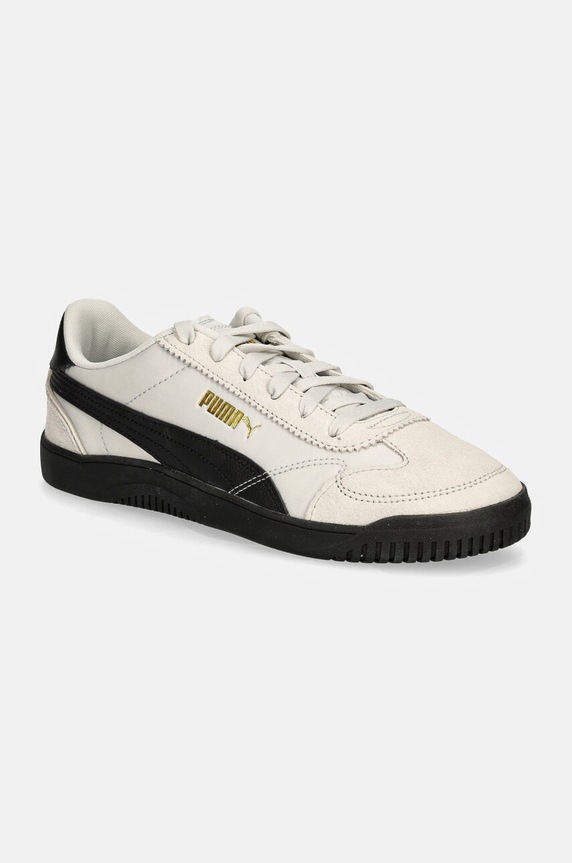 Sneakers boty Puma Club 5v5 Lux semišová kůže šedá 397450