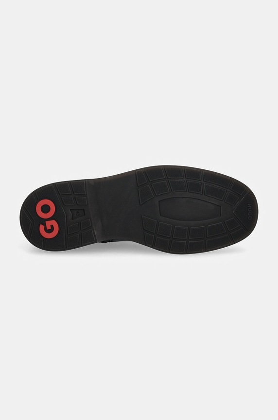 HUGO buty skórzane Chaol 50529015.001 czarny