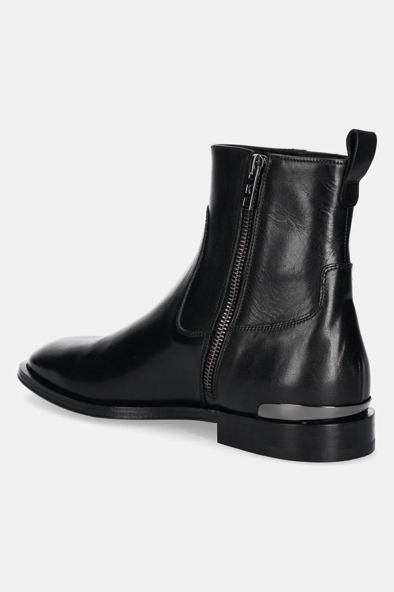 Obuwie Karl Lagerfeld buty skórzane ELLIS KL13254.000 czarny