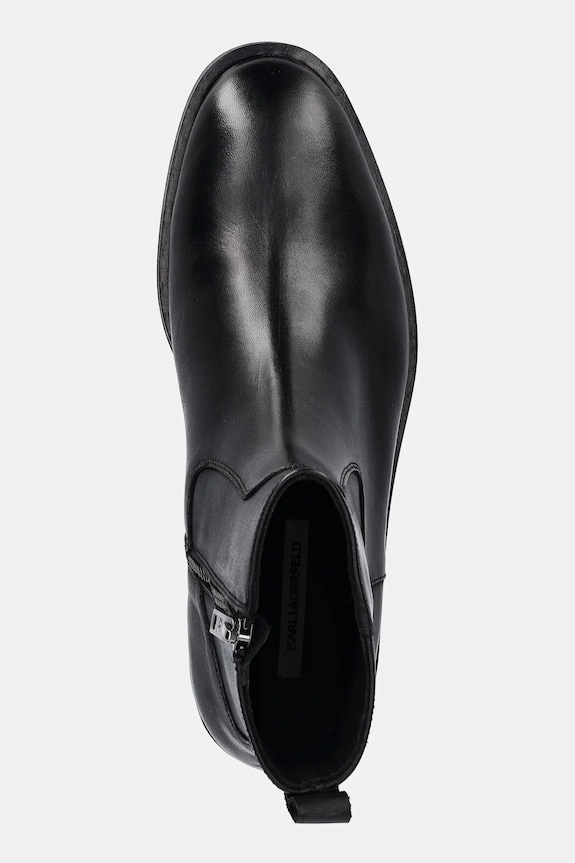 Karl Lagerfeld buty skórzane ELLIS czarny KL13254.000