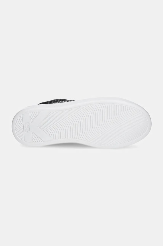 Кожени маратонки Karl Lagerfeld KAPRI MENS KL52544.400 черен