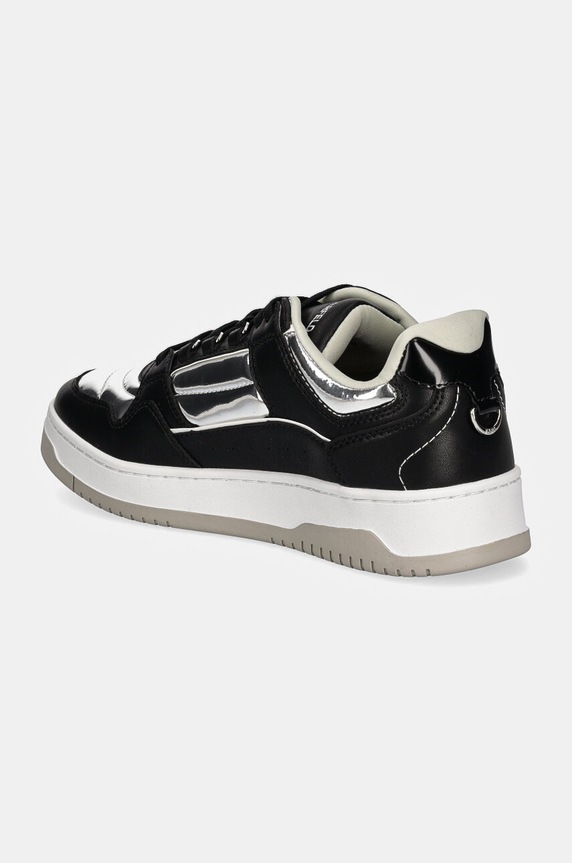 Obuwie Karl Lagerfeld sneakersy skórzane KREW KL53023.00S czarny