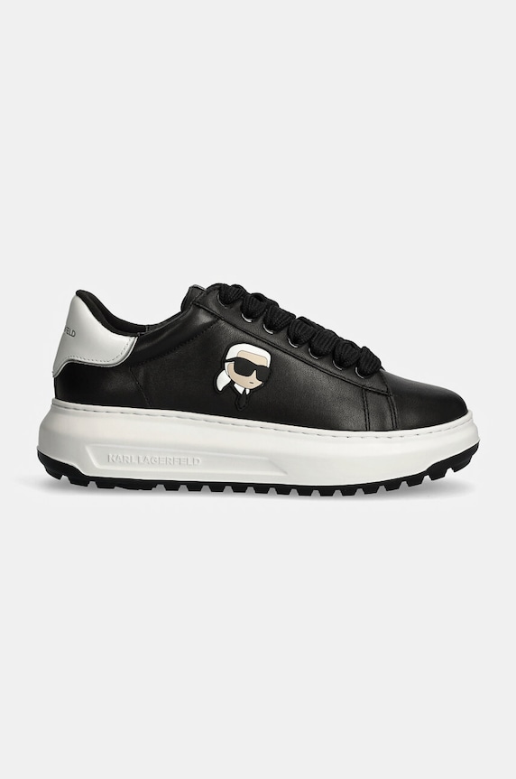 Kožené tenisky Karl Lagerfeld KAPRI KL57530.000 černá AW24