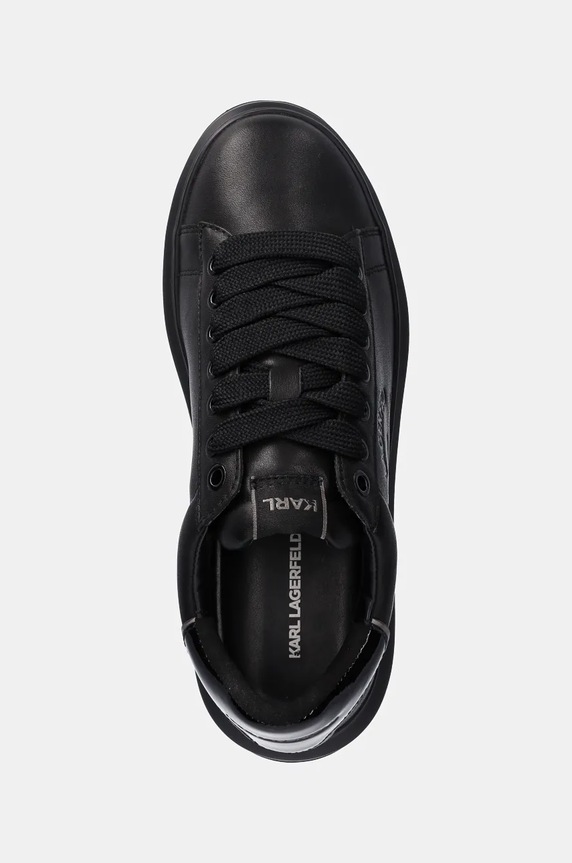 Kožené tenisky Karl Lagerfeld KAPRI LUG čierna KL57538.00X