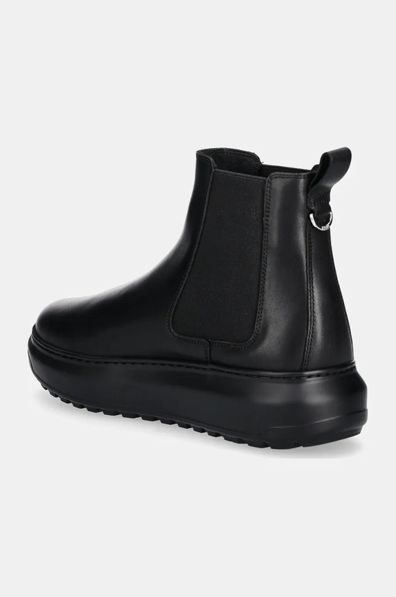 Încălțăminte Karl Lagerfeld ghete chelsea de piele KAPRI LUG KL57540.00X negru