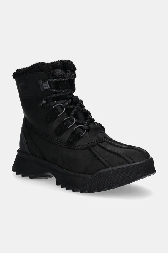 Sorel bocanci de piele SCOUT 87 LUX WP LTHR 20 casual negru 2078371010