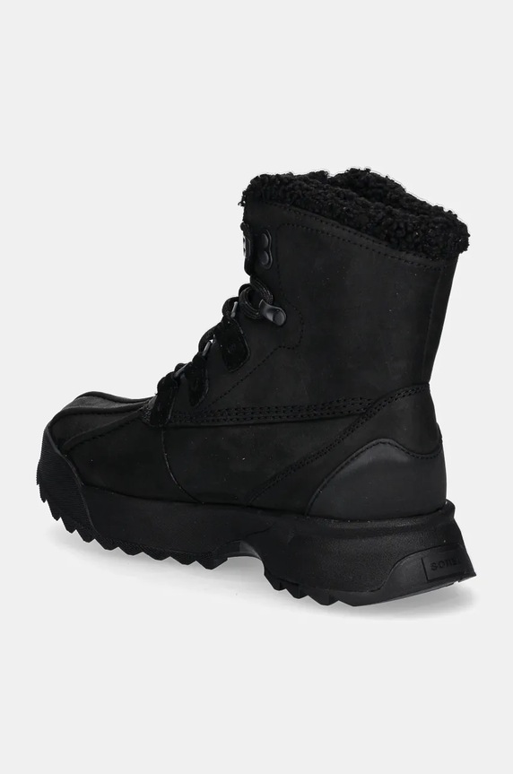 Încălțăminte Sorel bocanci de piele SCOUT 87 LUX WP LTHR 20 2078371010 negru