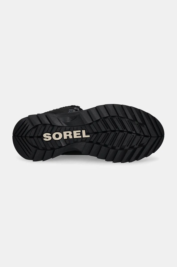 Sorel bocanci de piele SCOUT 87 LUX WP LTHR 20 2078371010 negru