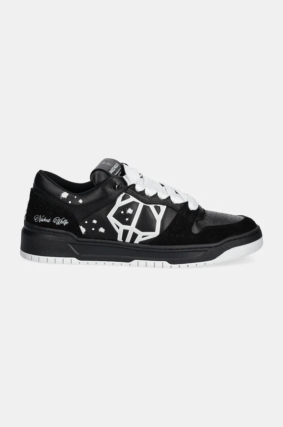 Δερμάτινα sneakers Naked Wolfe CM-00 CM00.Black.Lth μαύρο AW24