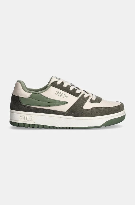 Fila sneakersy skórzane Fxventuno WTR FFM0379 zielony AW24
