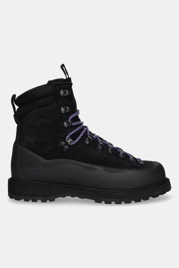 Замшеві кросівки Diemme Everest DI24FWEVM.F01S008BLK чорний AW24