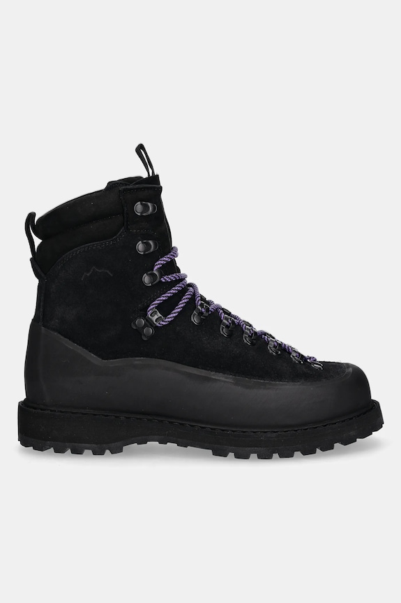 Замшеві кросівки Diemme Everest DI24FWEVM.F01S008BLK чорний AW24