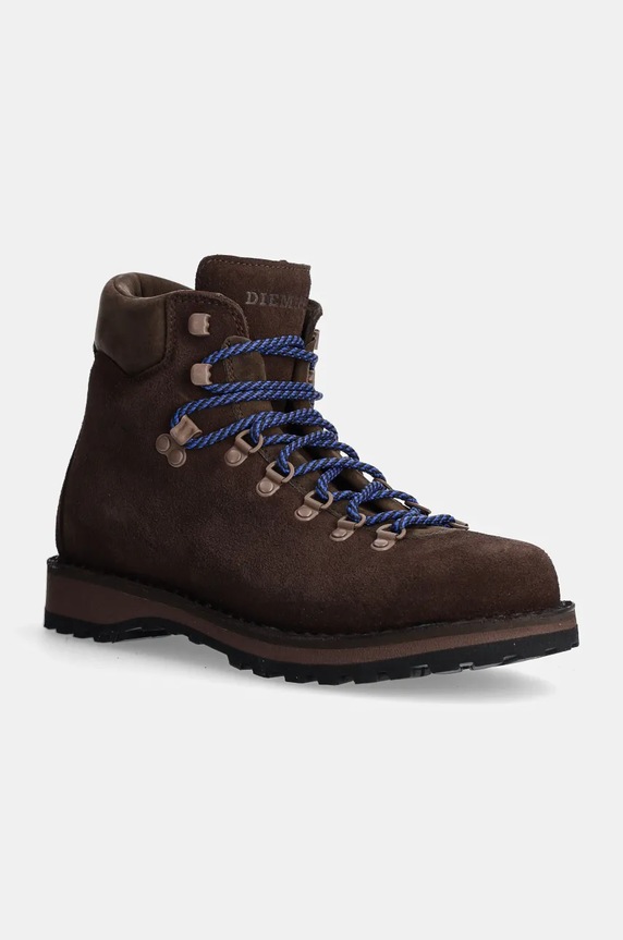 Diemme pantofi de piele întoarsă Roccia Vet casual maro DI24FWRVM.I01S008DKB