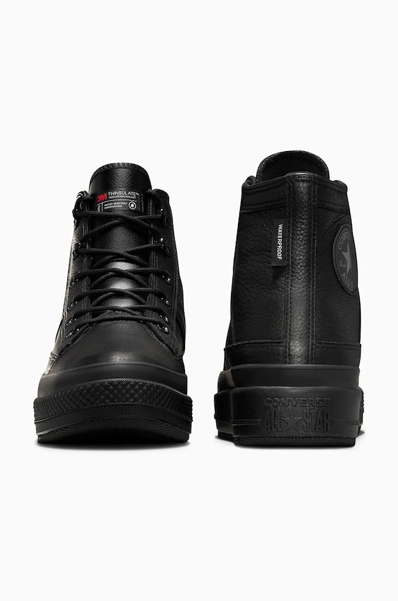 Shoes Converse leather sneakers Chuck Taylor All Star Equip Waterproof A08557C black