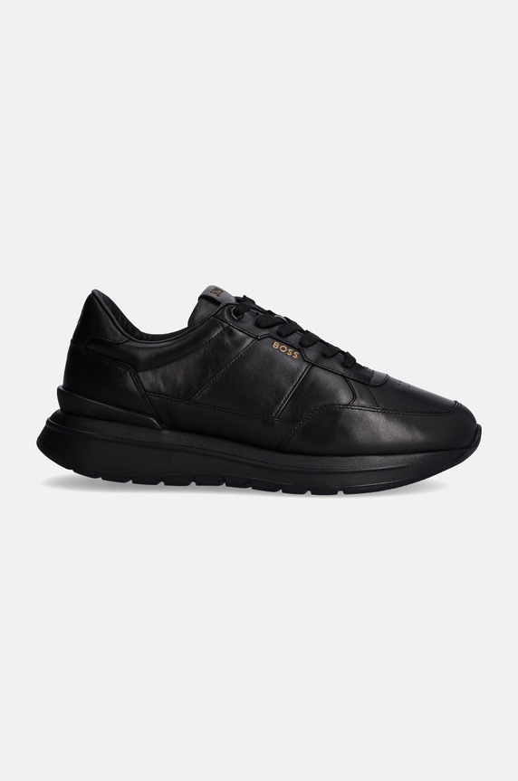 BOSS sneakersy skórzane Jace 50529502.005 czarny NC24