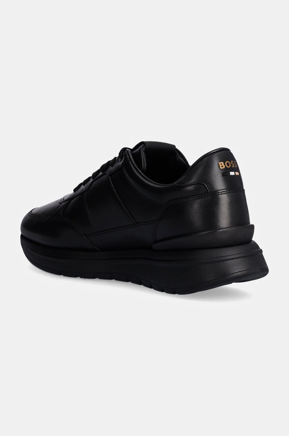 Obuwie BOSS sneakersy skórzane Jace 50529502.005 czarny