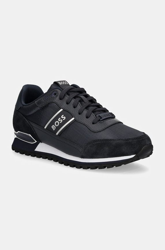 Tenisky BOSS Parkour-L textilní námořnická modř 50529533.402