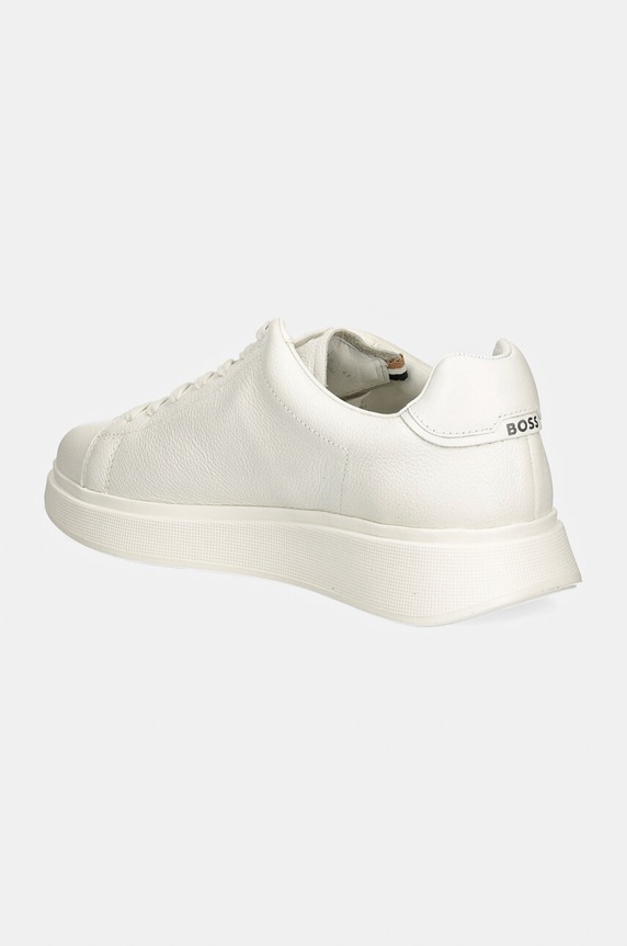 Obuwie BOSS sneakersy skórzane Bulton 50529543.100 biały