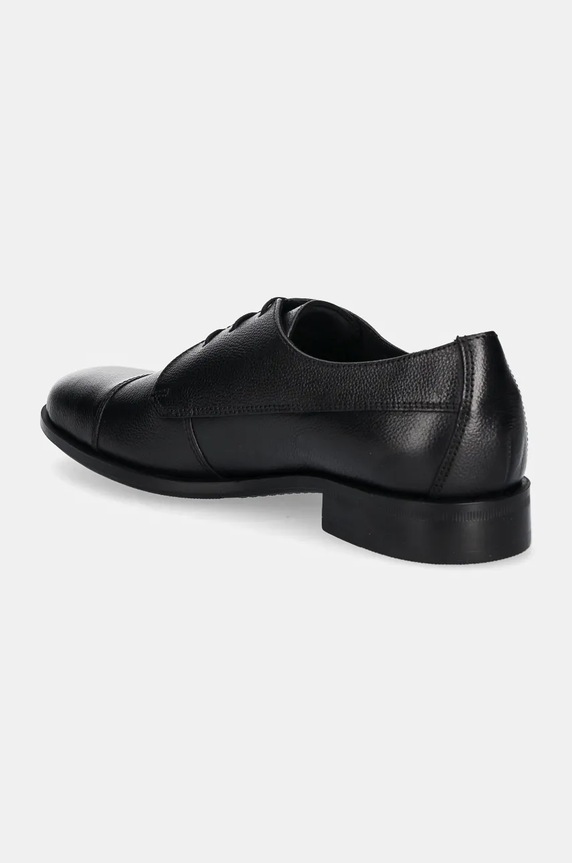 Boty Kožené polobotky BOSS Colby 50529089.001 černá