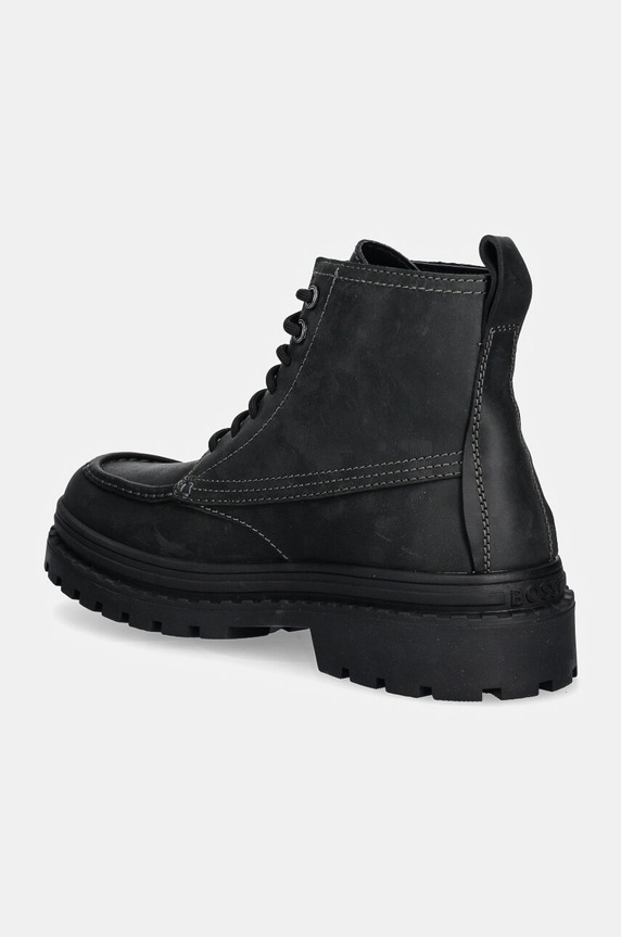 Παπούτσια Δερμάτινες μπότες πεζοπορίας BOSS Nebular 50529219.001 μαύρο