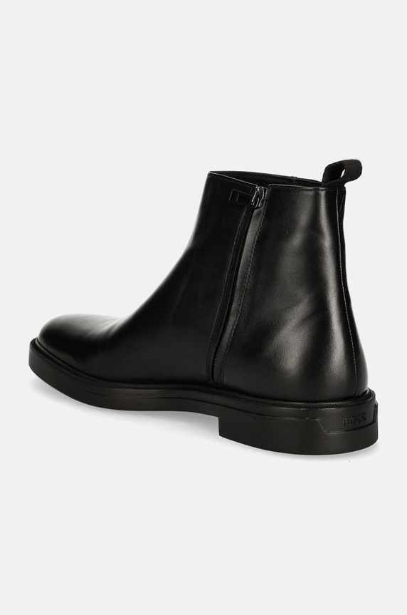 Obuwie BOSS buty skórzane Calev 50529254.001 czarny