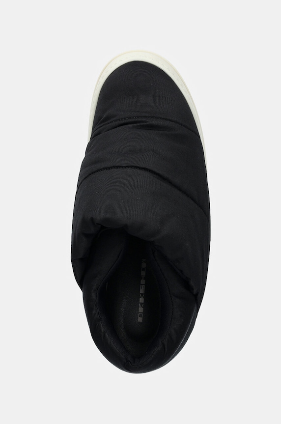 Rick Owens plimsolls Puffer Slip On black DU02D2827.MUPA