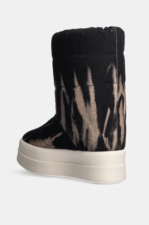 Shoes Rick Owens snow boots Mega Bumper Lunar DU02D2838.DBSUPA black