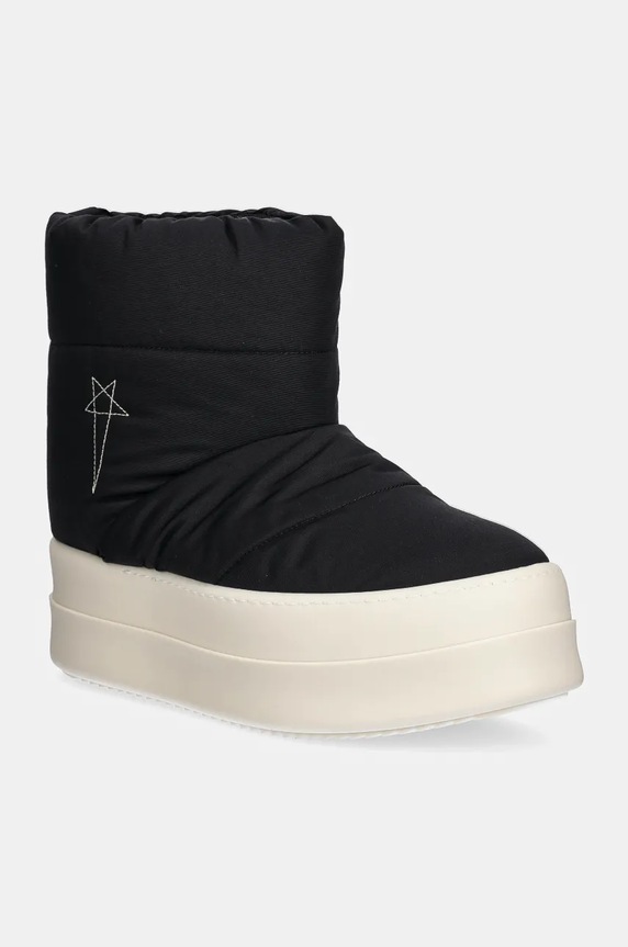 Rick Owens snow boots Mega Bumper Low Lunar synthetic insulation black DU02D2839.MUPAM9