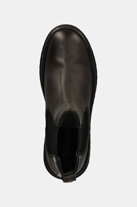 Blauer sztyblety skórzane IUKA brązowy F4IUKA02.LEA