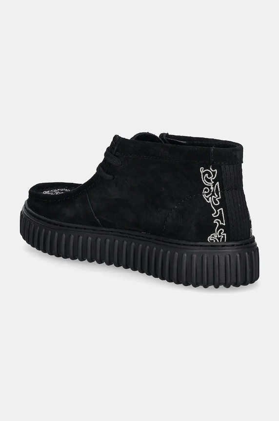 Shoes Clarks Originals suede shoes Torhill Woven 26180267 black