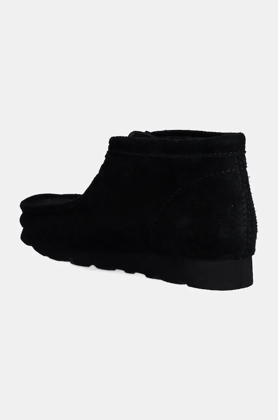Obuwie Clarks Originals półbuty zamszowe Wallabee Gore-Tex 26179256 czarny