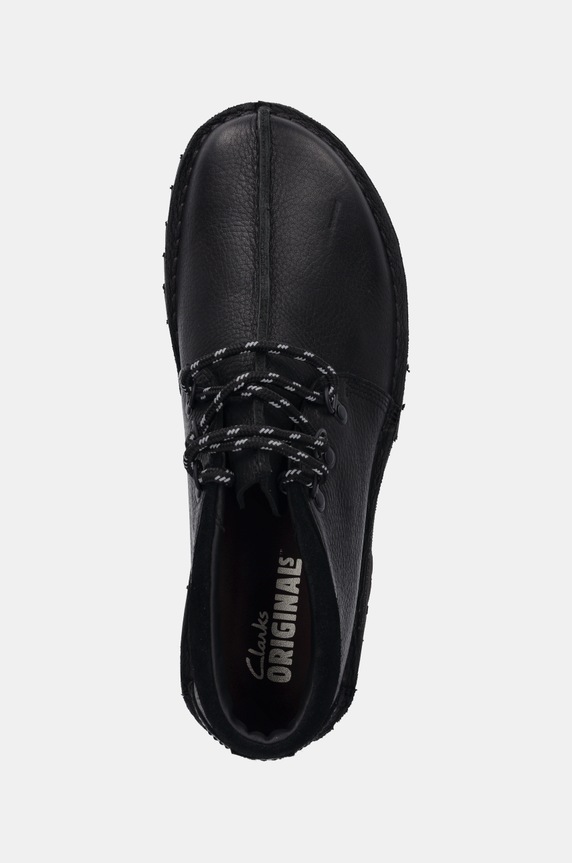 Kožne cipele Clarks Originals Trek Hike crna 26179321