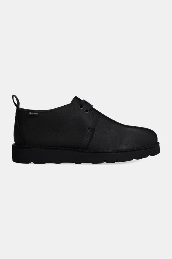 Clarks Originals scarpe in pelle Desert Trek Gore-Tex 26177725 nero AW24