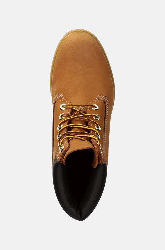 Timberland buty nubukowe Premium 6 Inch brązowy TB1100617131