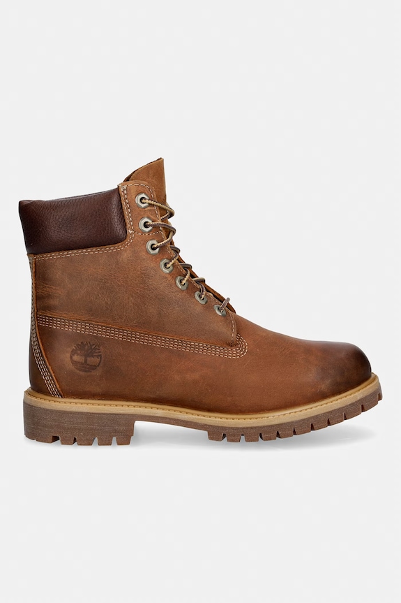 Kožené členkové topánky Timberland 6In Premium TB1270942141 hnedá AW24