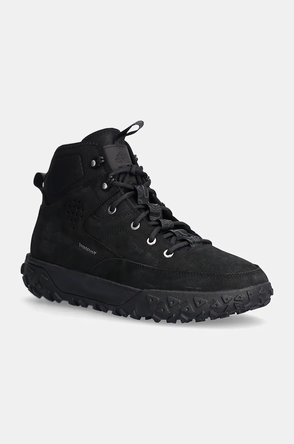 Topánky Timberland Greenstride Motion 6 usňová koža čierna TB1A67P40151
