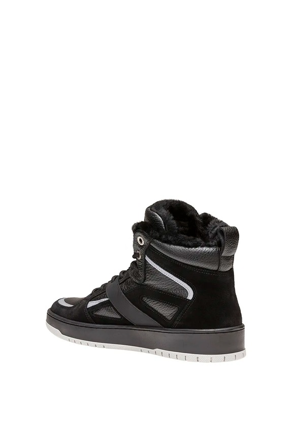 Kožené tenisky Bogner LOS ANGELES 12440103 černá AW24