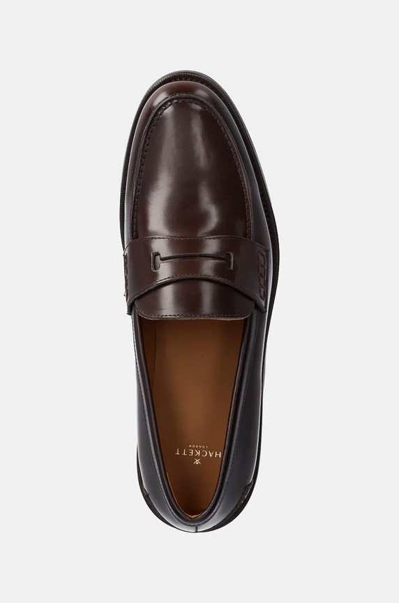 Cipele Hackett London JAME MIRROW smeđa HMS21428