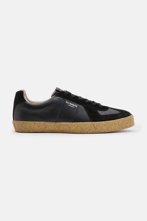 Kožené tenisky AllSaints Jaimee Low Top přírodní kůže černá M052FB