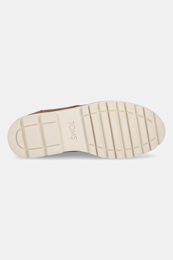 Kožené trapery Toms PALOMAR 10020298 hnědá