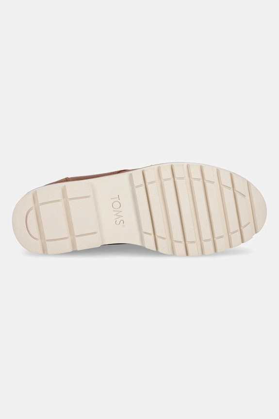 Kožené trapery Toms PALOMAR 10020298 hnědá