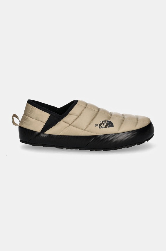 Pantofle The North Face Thermoball Traction Mule V NF0A3UZNVJU1 béžová AW24