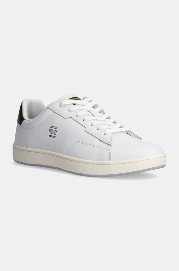 G-Star sneakersy Cadet imitacja skóry licowej biały GR430066BM