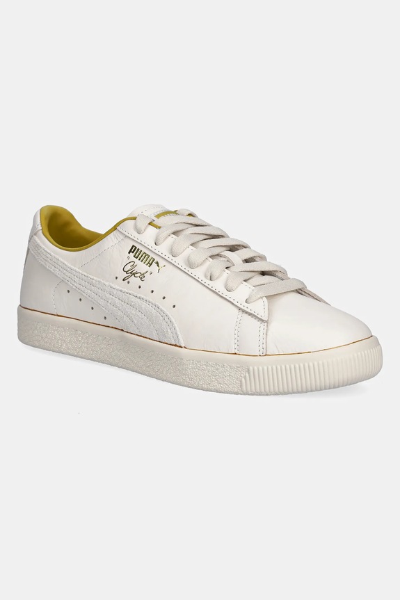 Puma sneakersy skórzane Clyde The NeverWorn IV niska beżowy 398702