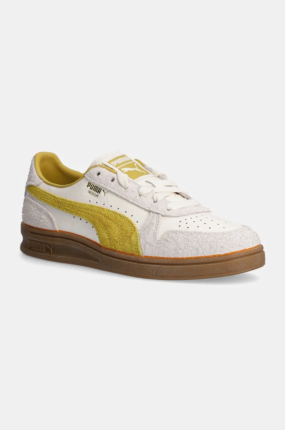 Puma sneakers Indoor The NeverWorn IV piele acoperită bej 398763