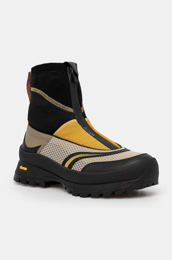 Boty Andersson Bell Mattio Zip-Up Trainer textilní béžová aaa387u