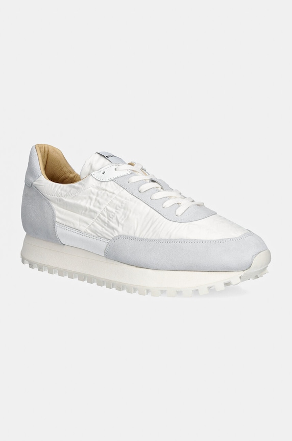 Novesta sneakers Marathon Run textil alb N379005.WHIWHI110