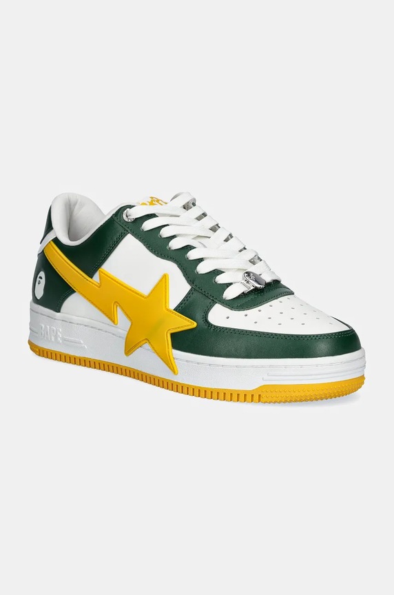 Tenisky A Bathing Ape STA OS #2 M2 usňová koža zelená 1K70191309